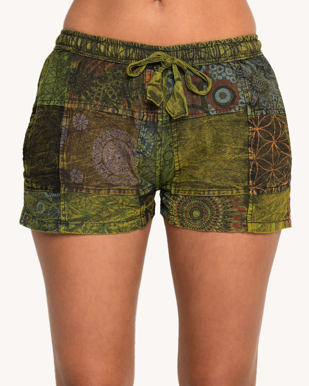 Earthbound Patchwork Shorts
