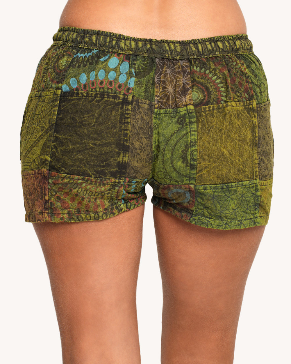 Earthbound Patchwork Shorts