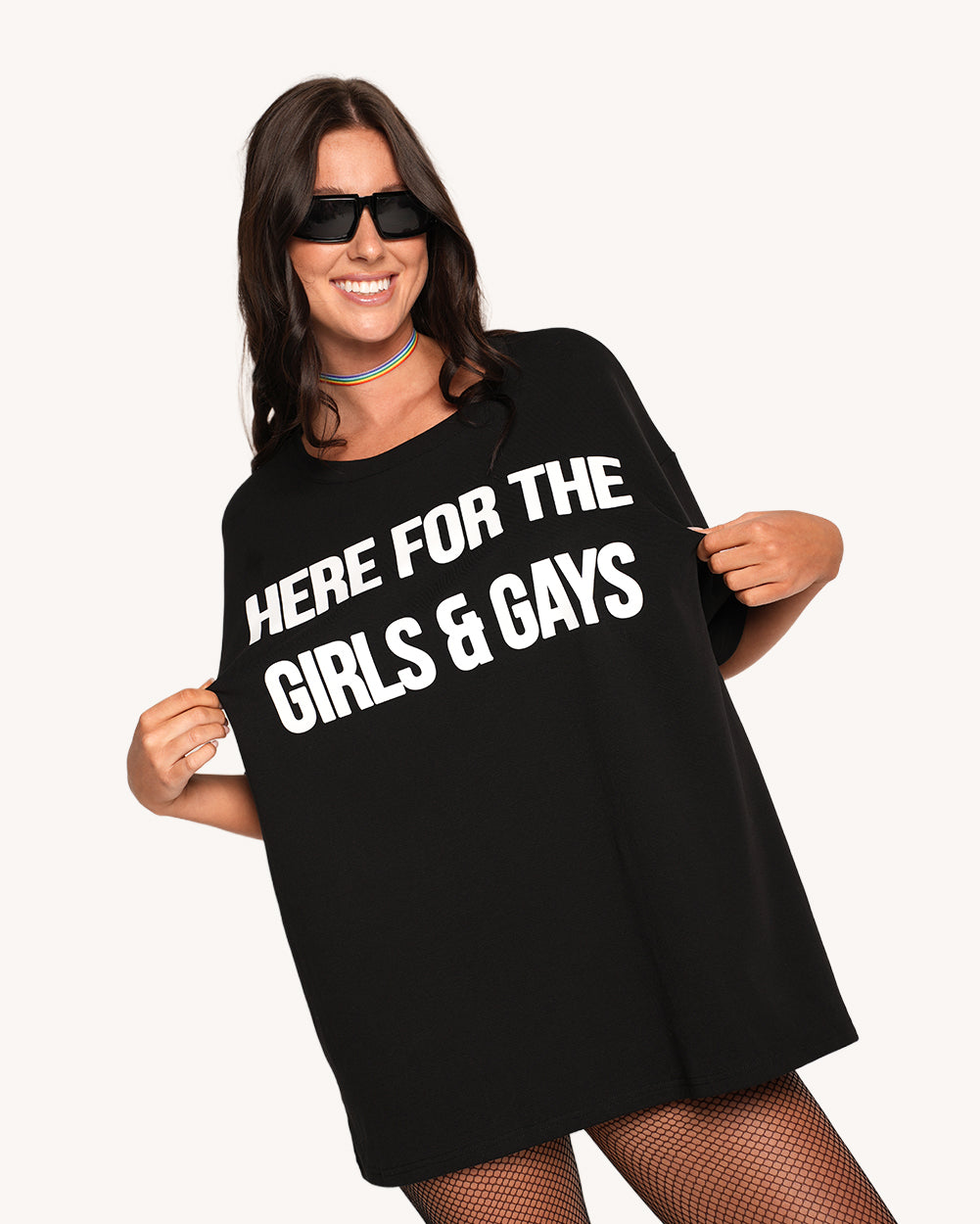 Girls and Gays Oversized Tee