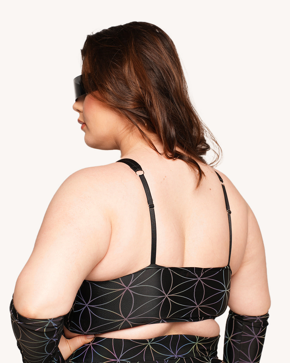 Glowkeeper Rainbow Reflective Top with Sleeves