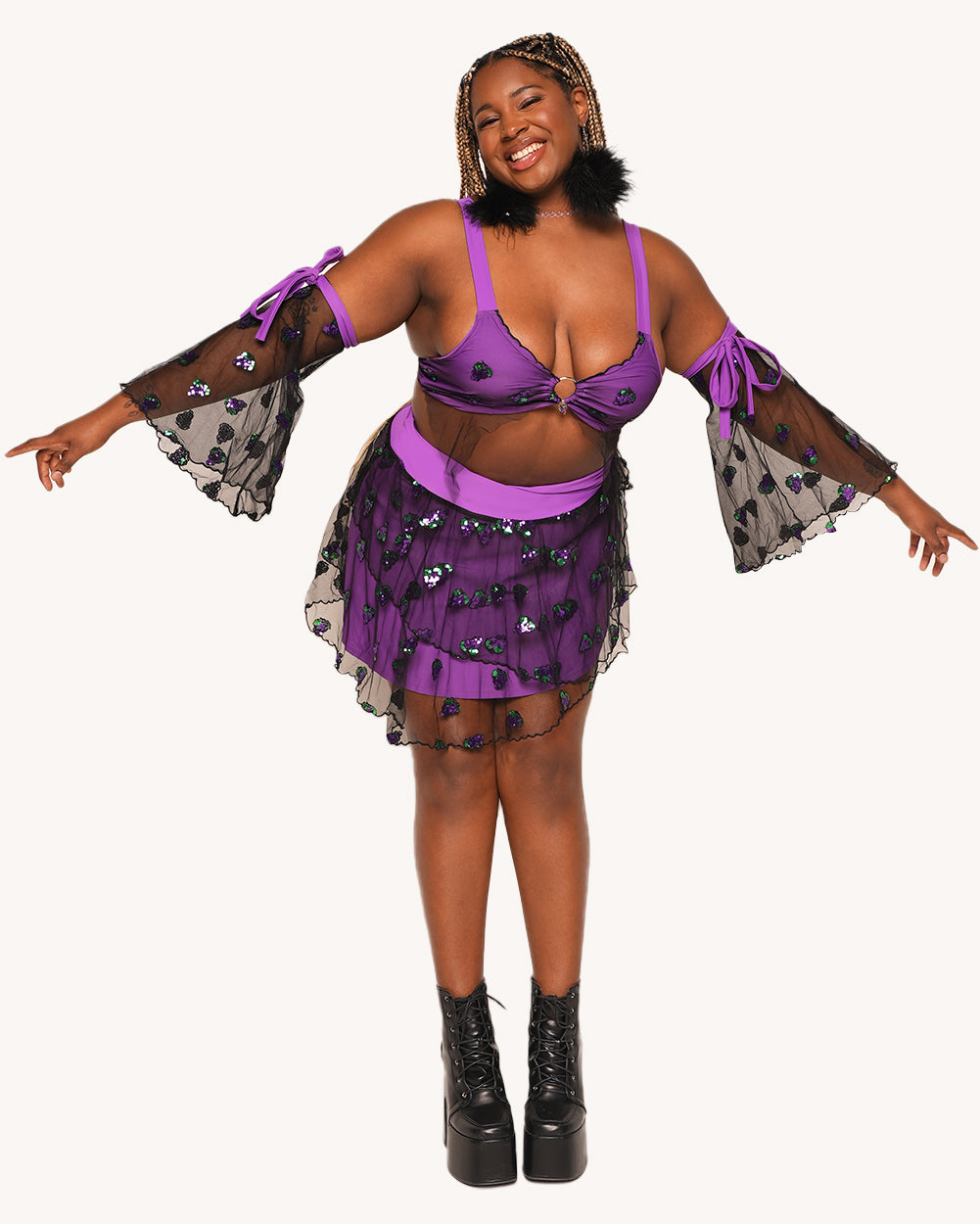 Grape Jelly Skirt