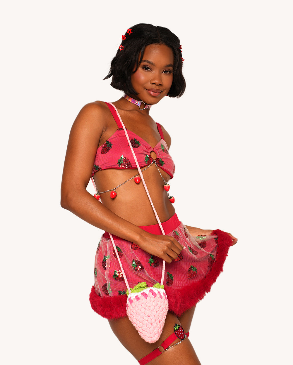 In Season Strawberry Womens Outfit