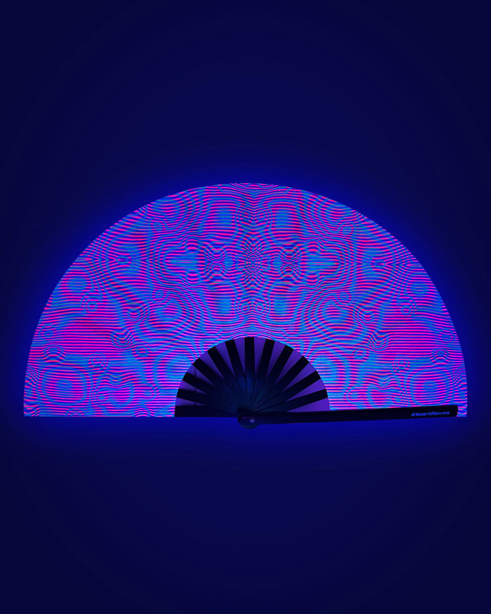 Infinite Awareness UV Reactive Hand Fan