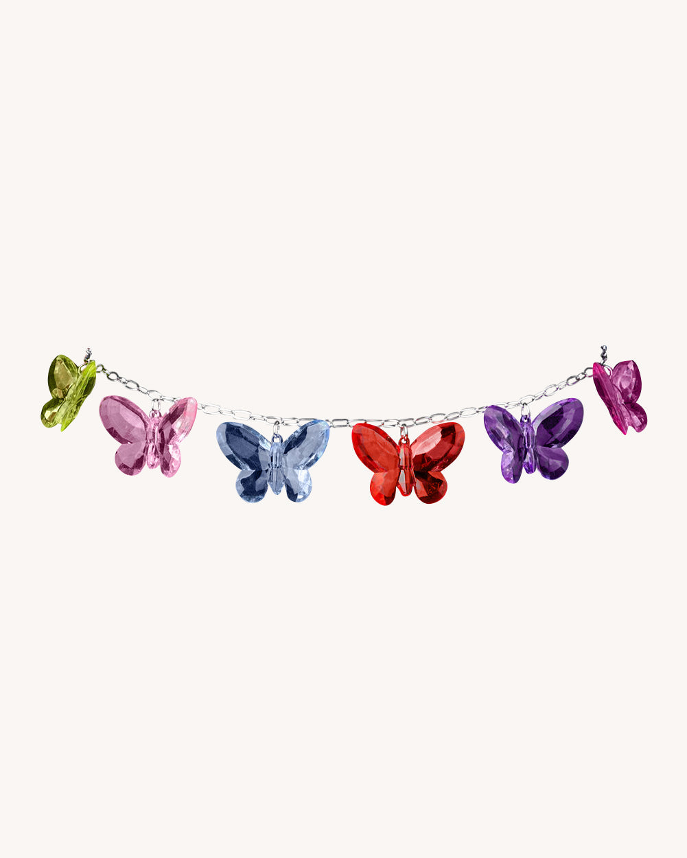 Jelly Butterfly Belly Chain with Charms
