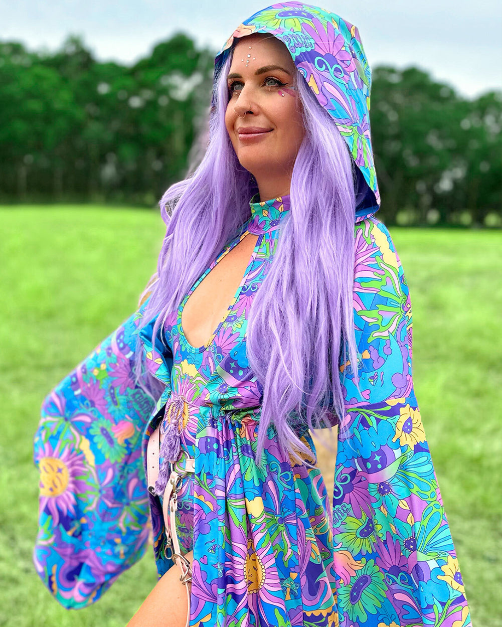Kelsie Cosmic x iHR Sunshine Daze Robe