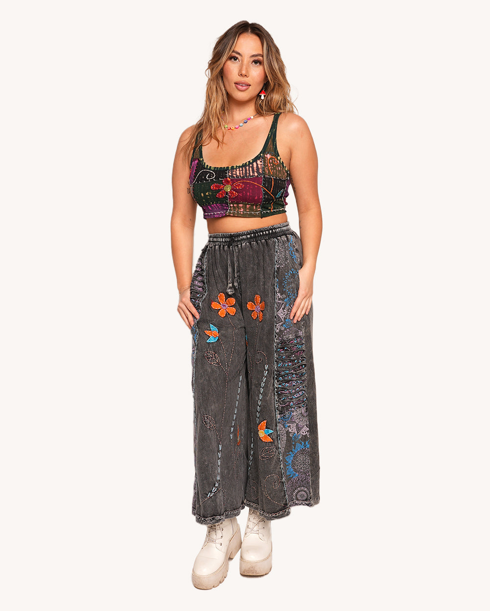 Misty Meadows Flower Outfit