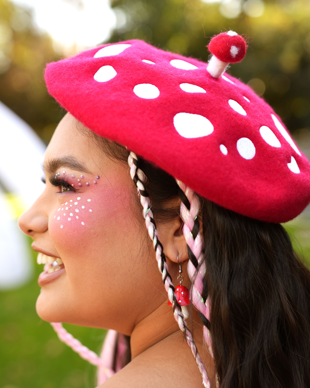 Mushroom Love Beret