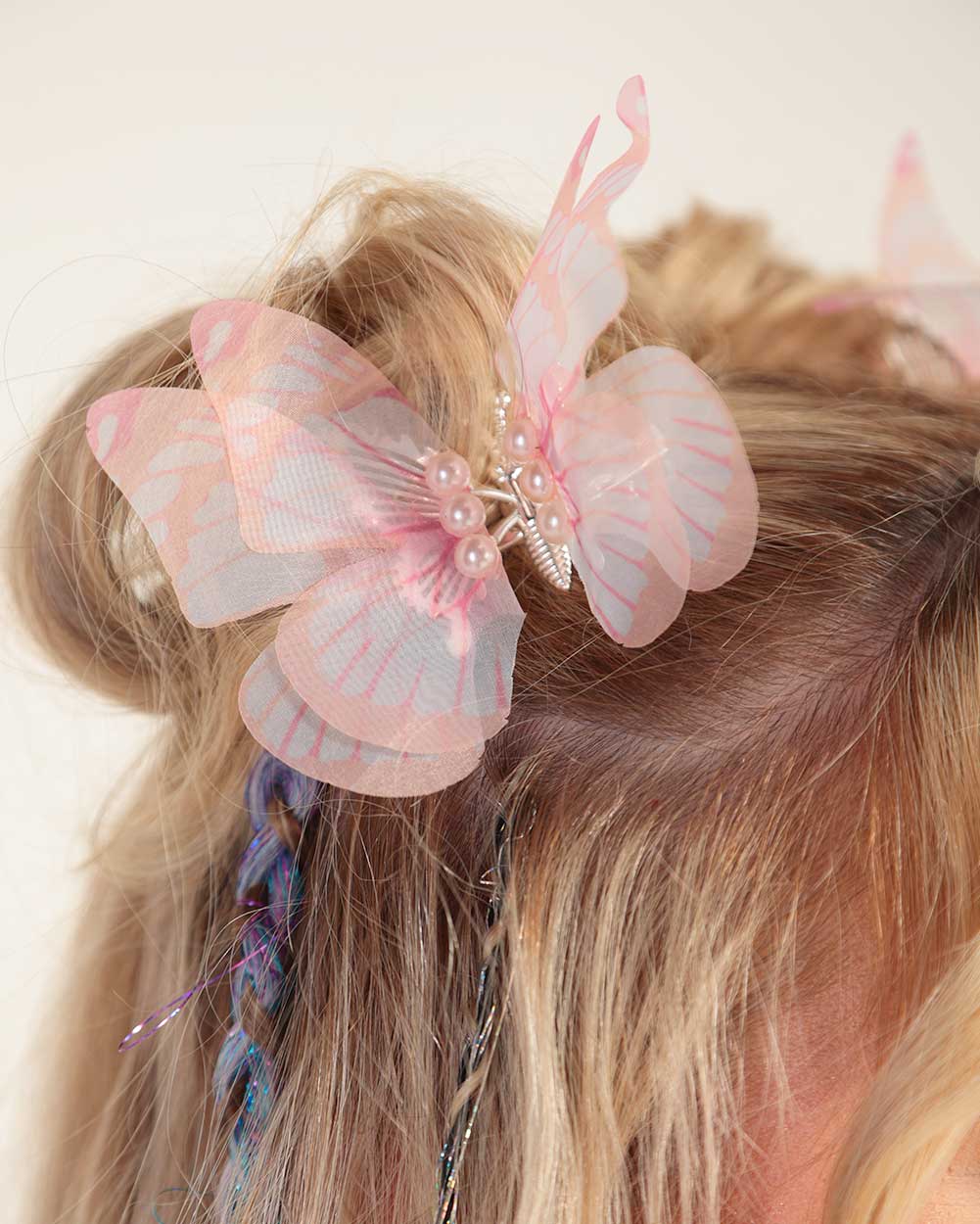Mystical Wings Butterfly Pair Hair Clips