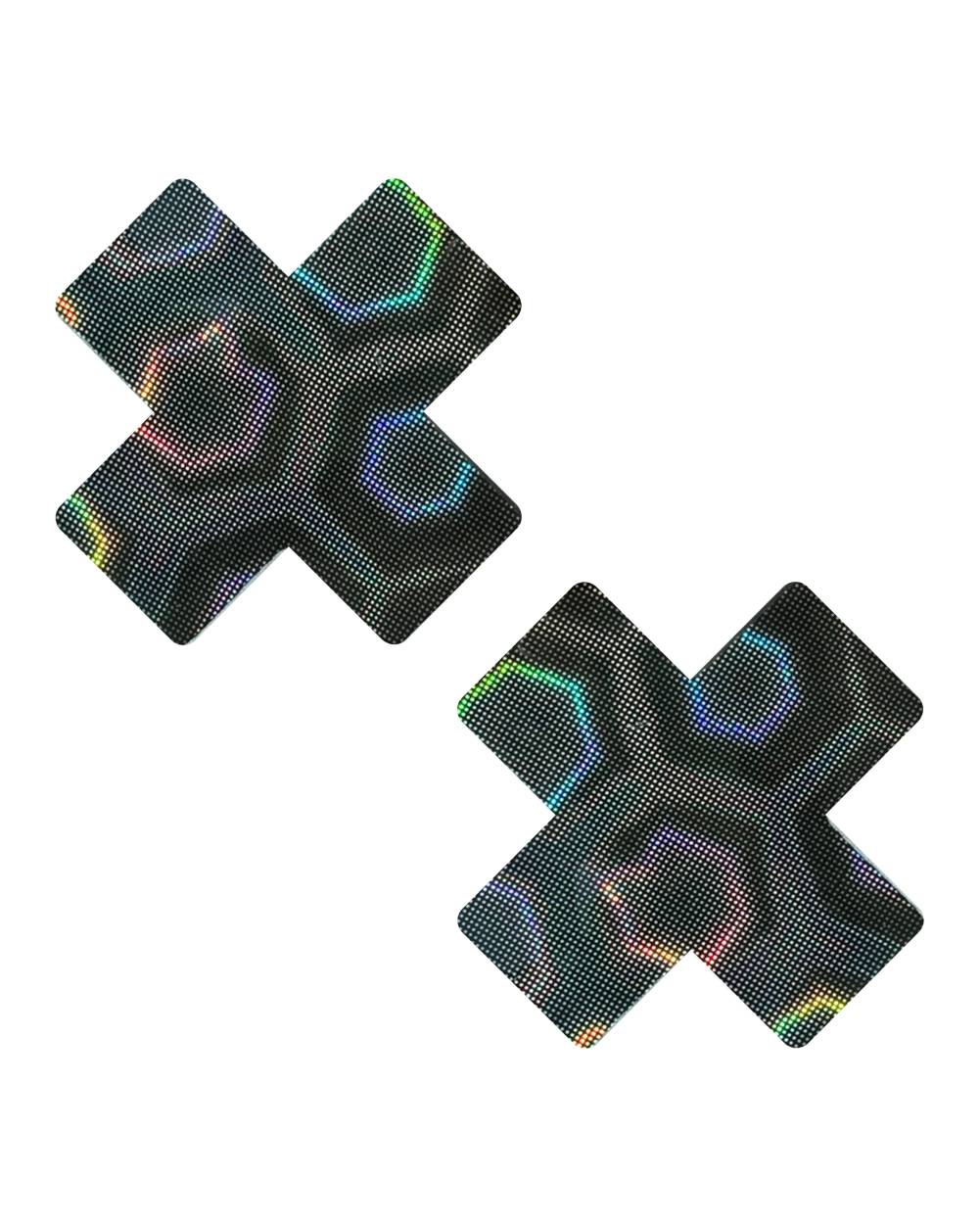 Neva Nude Nuclear Nightmare 3D Holo J Valentine Fabric Pasties