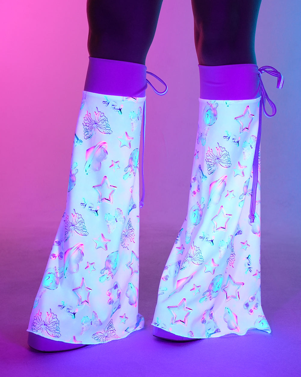 Rolita Couture x iHR Cosmic Chrome Leg Cover