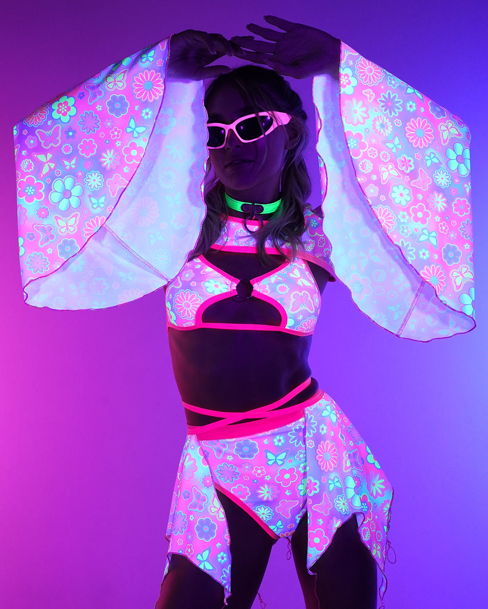 Rolita Couture x iHR Lucid Garden Enchanted Shrug Outfit