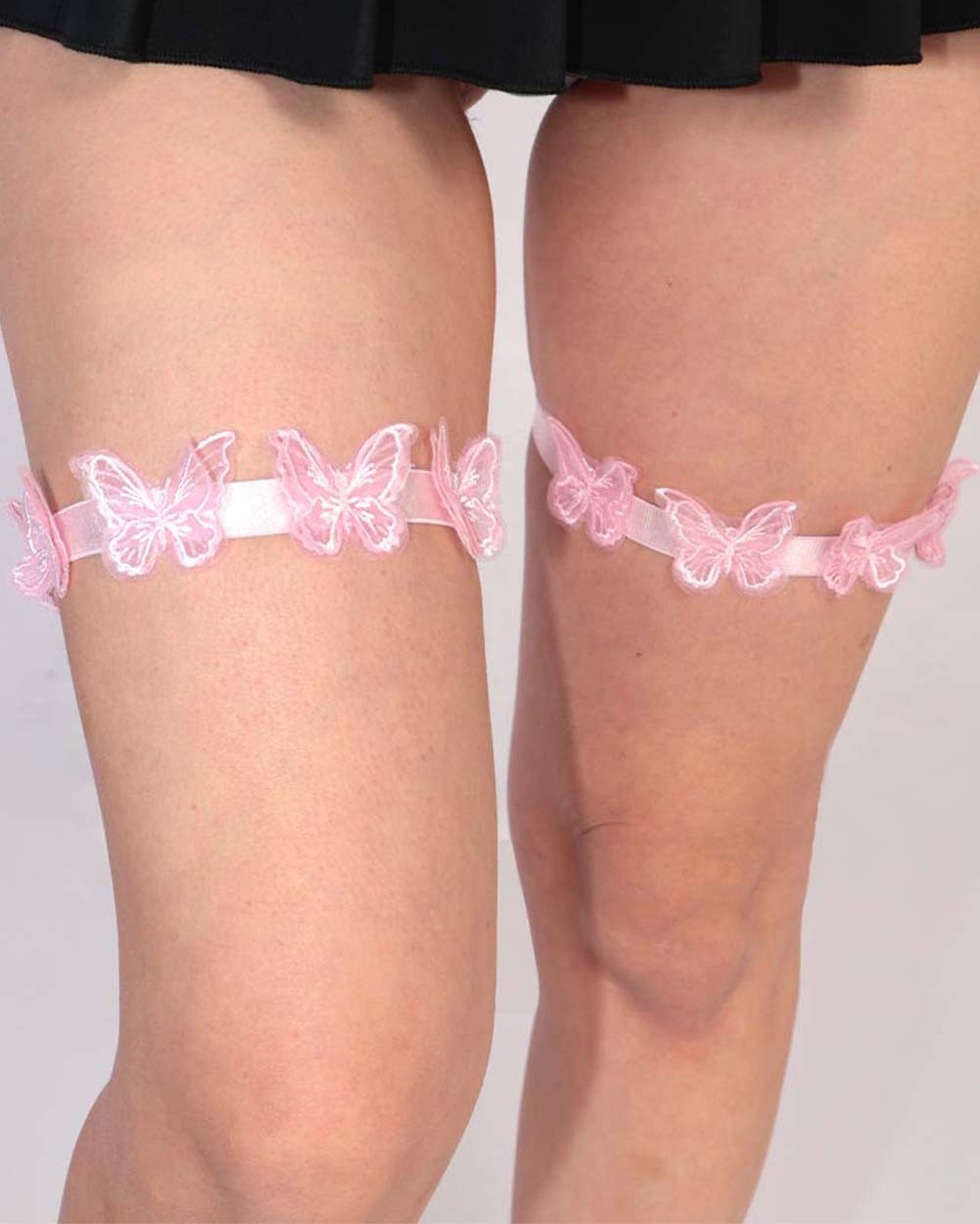 Set Me Free Pair Butterfly Leg Garters