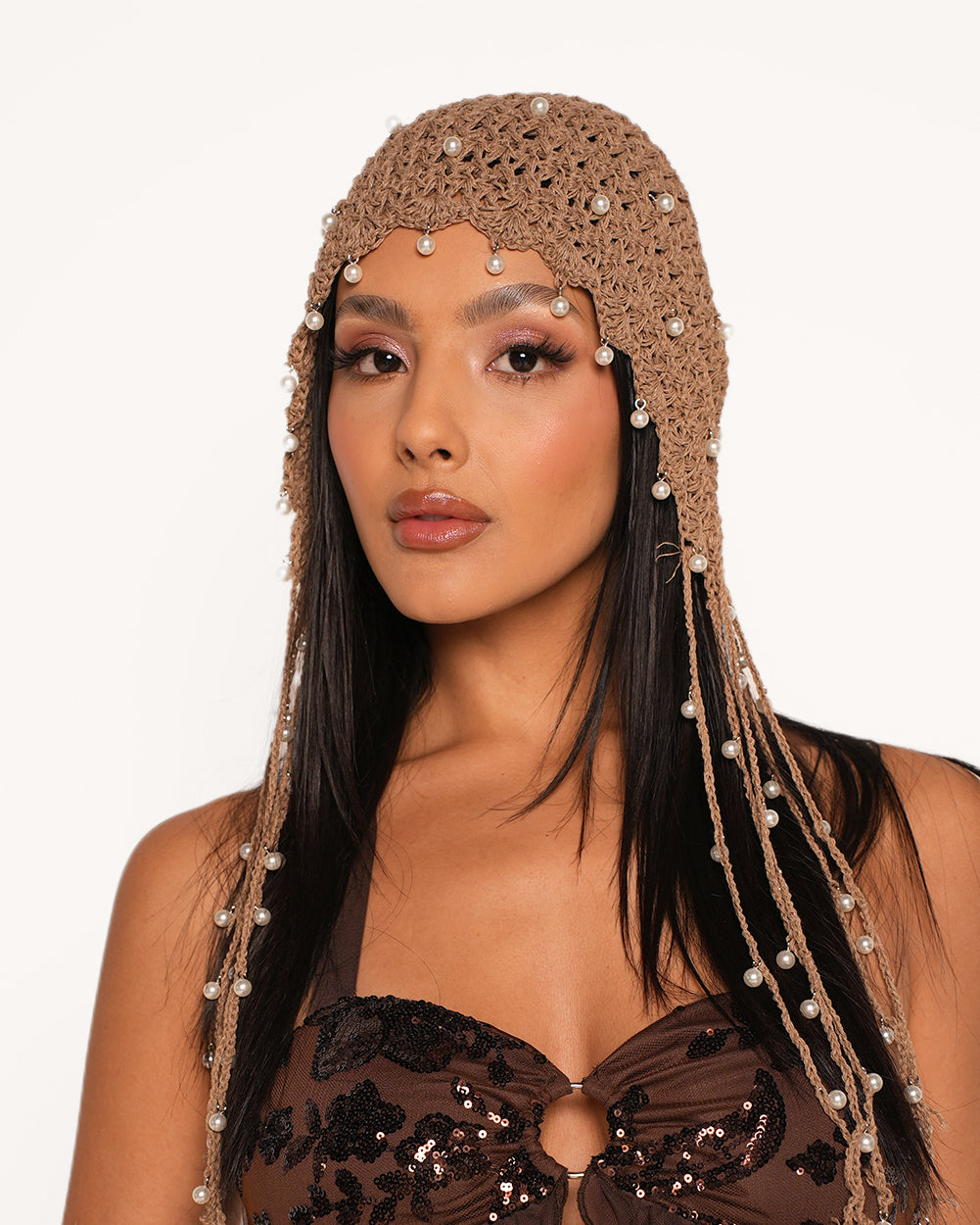 Special Feeling Tassel Crochet Hat