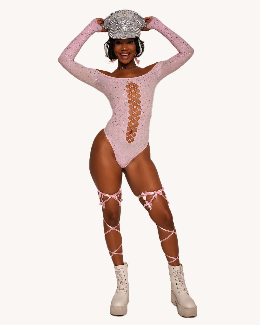 Spotlight Moments Bodysuit - Baby Pink