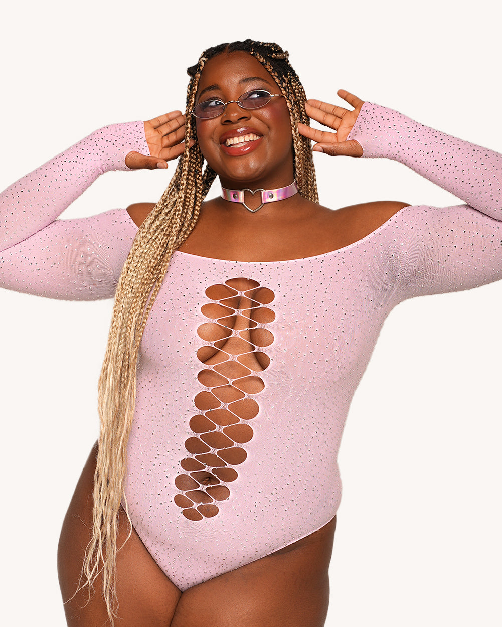 Spotlight Moments Bodysuit - Baby Pink
