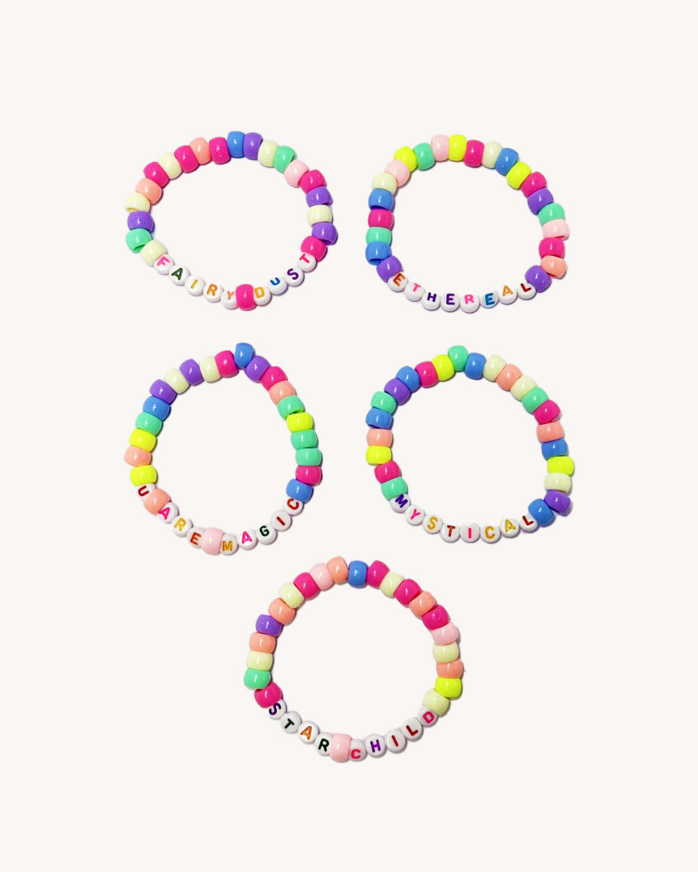 Stardust Dream Kandi Bracelet Set
