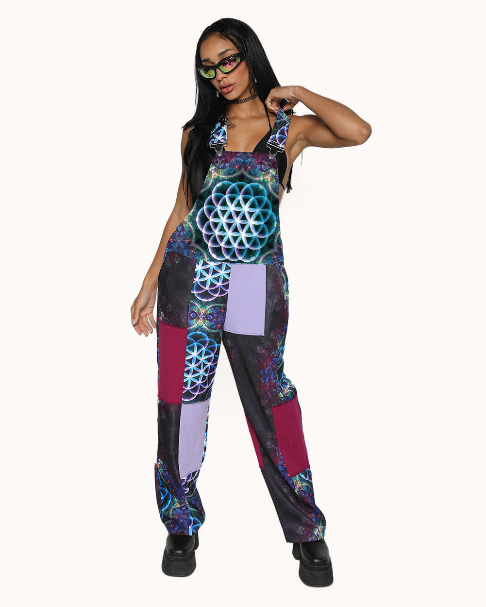 Third Eye Awakening Unisex Overalls
