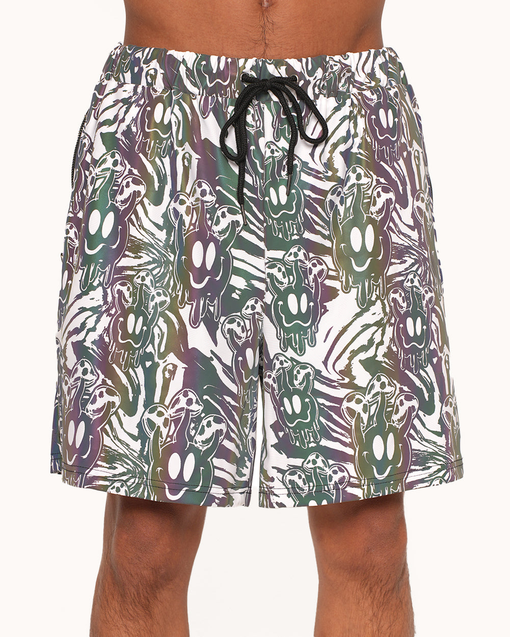 Tripp Out Rainbow Reflective Shorts