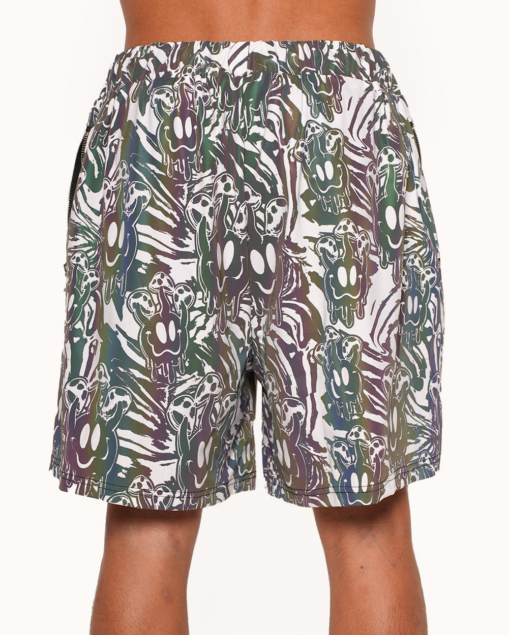 Tripp Out Rainbow Reflective Shorts
