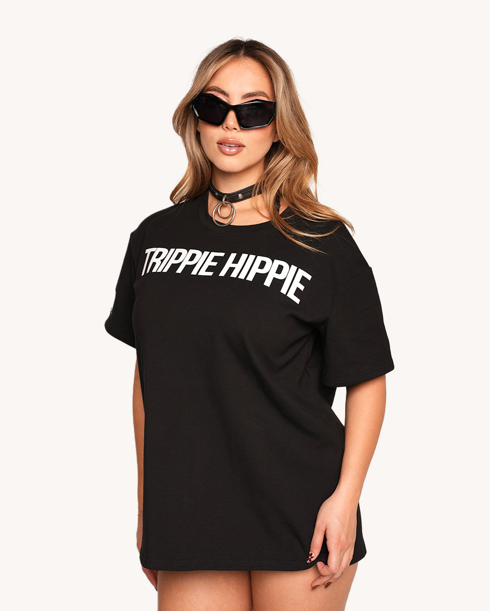Trippie Hippie Oversized Tee