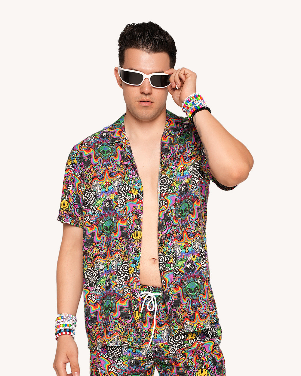 Trippydraws x iHR Funky Mind Camp Shirt