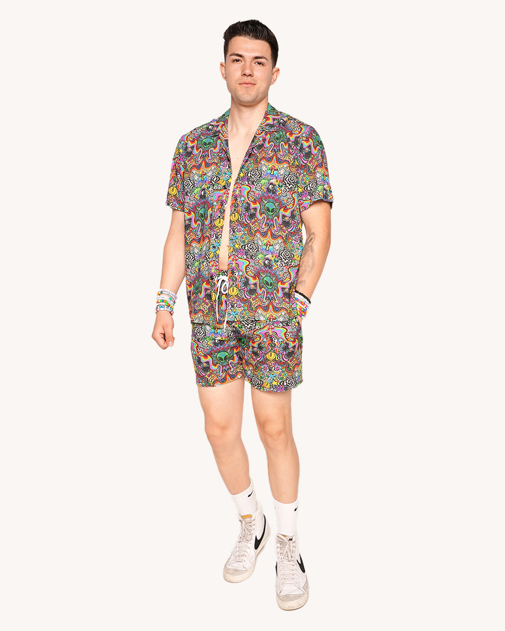 Trippydraws x iHR Funky Mind Camp Shirt