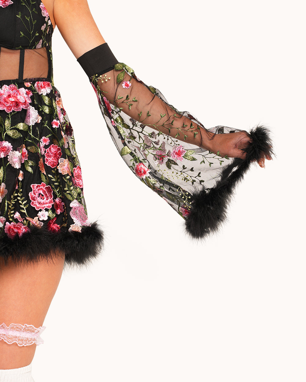 Whimsical Woodland Floral Dress Set