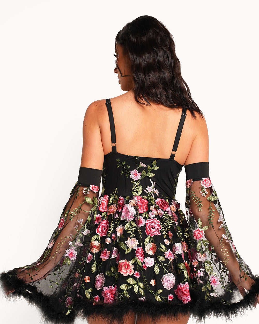Whimsical Woodland Floral Dress Set