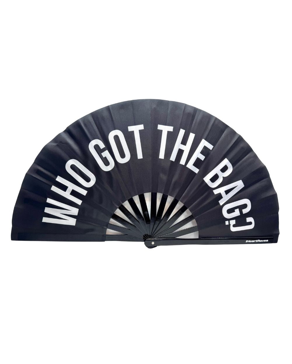 Who Got the Bag? UV Reactive Hand Fan
