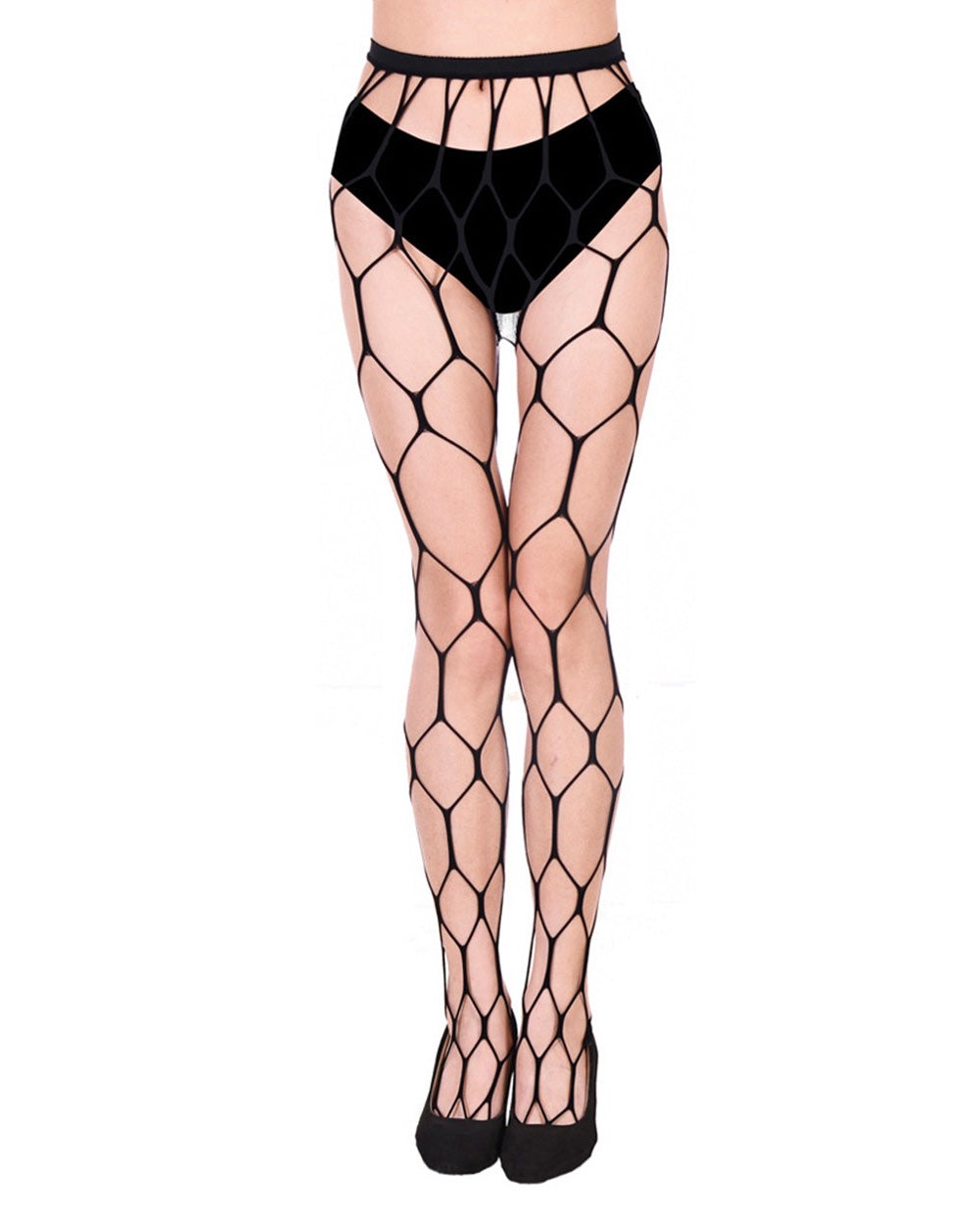 Bangers Only Open Net Tights