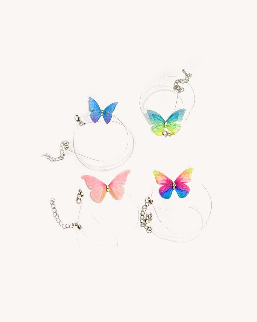 Butterfly Dreams Choker 4-Pc Set