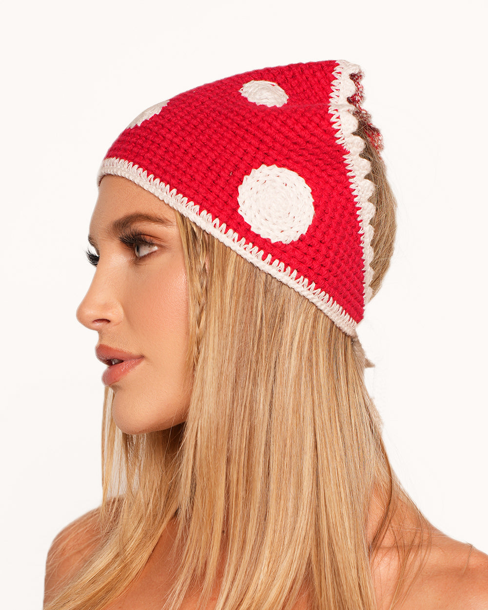 Charming Shroom Crochet Bandana